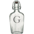 8 Oz. Glass Flask w/ Swing Top